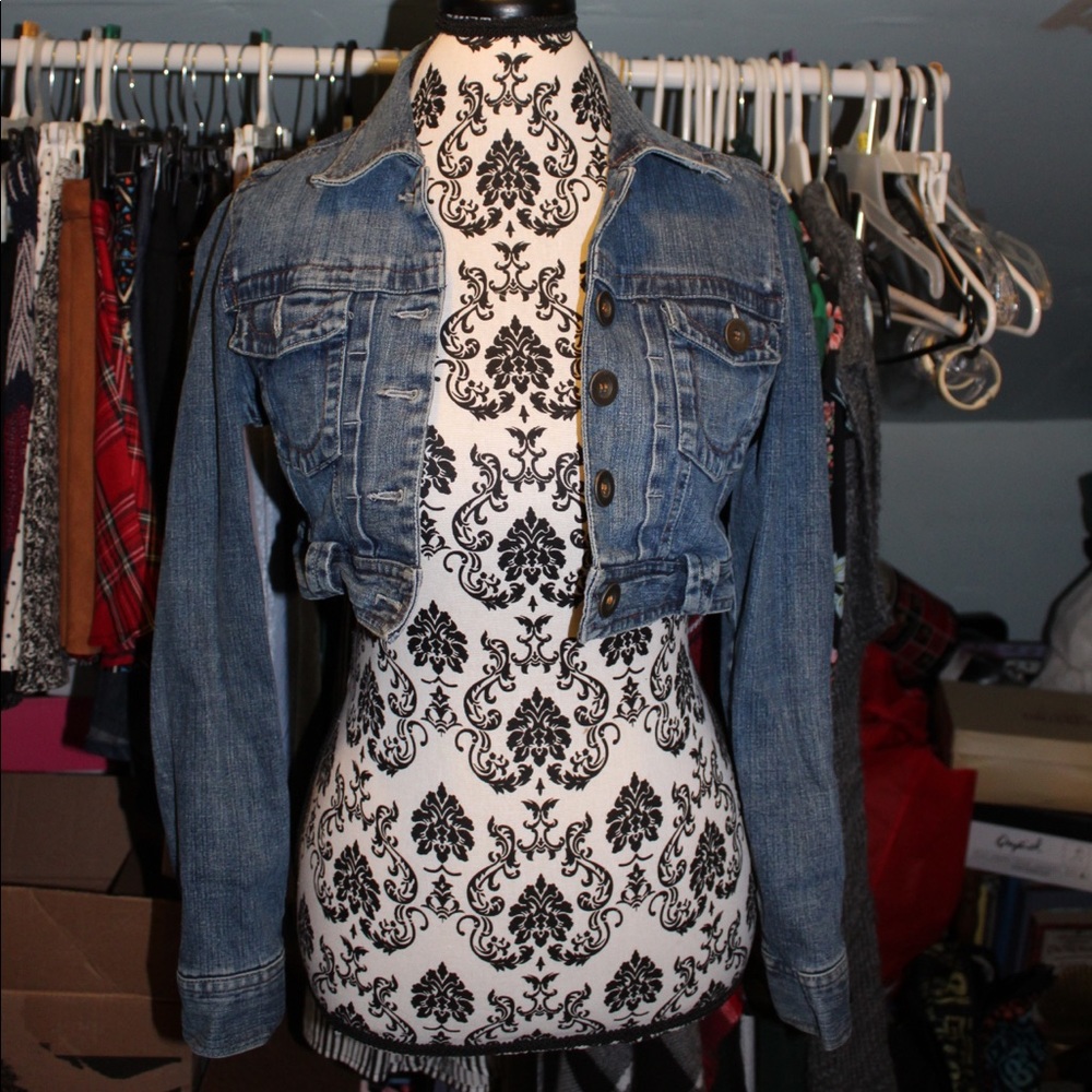 Cropped Denim Jacket